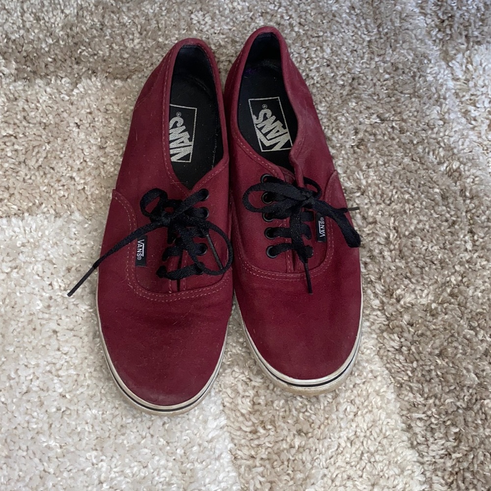 lightly worn vans